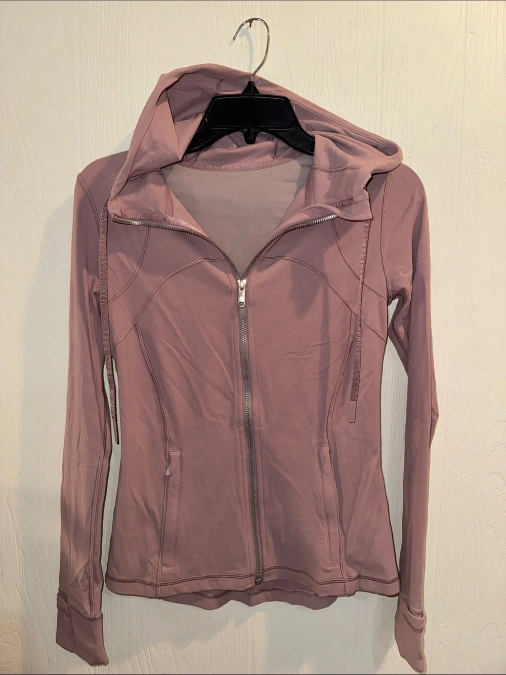 lululemon athletica Mauve/Pink Full-Zip Hooded Jacket